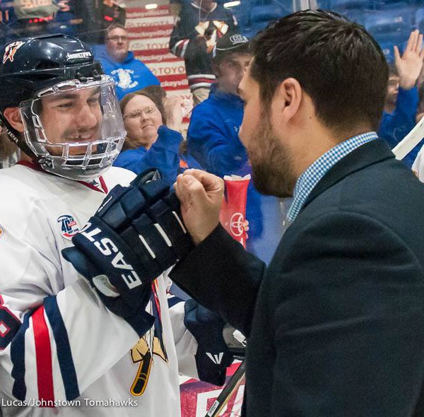 Mike Letizia, Head Coach of the Johnstown Tomahawks uses Trainerize