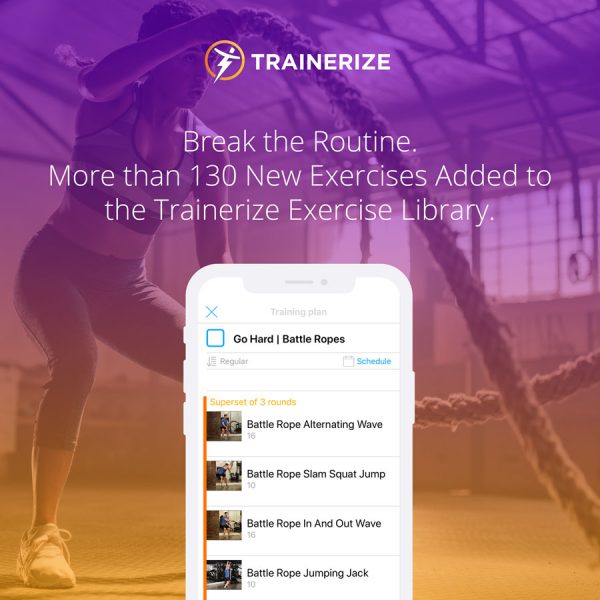 New Exercise Videos Added to the Trainerize Exercise Library