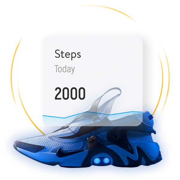 Steps: an example of the new data available in Trainerize with theApple Health and wearables integration.