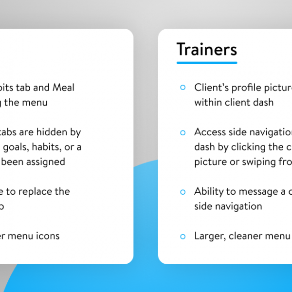 Client and Trainer Summary