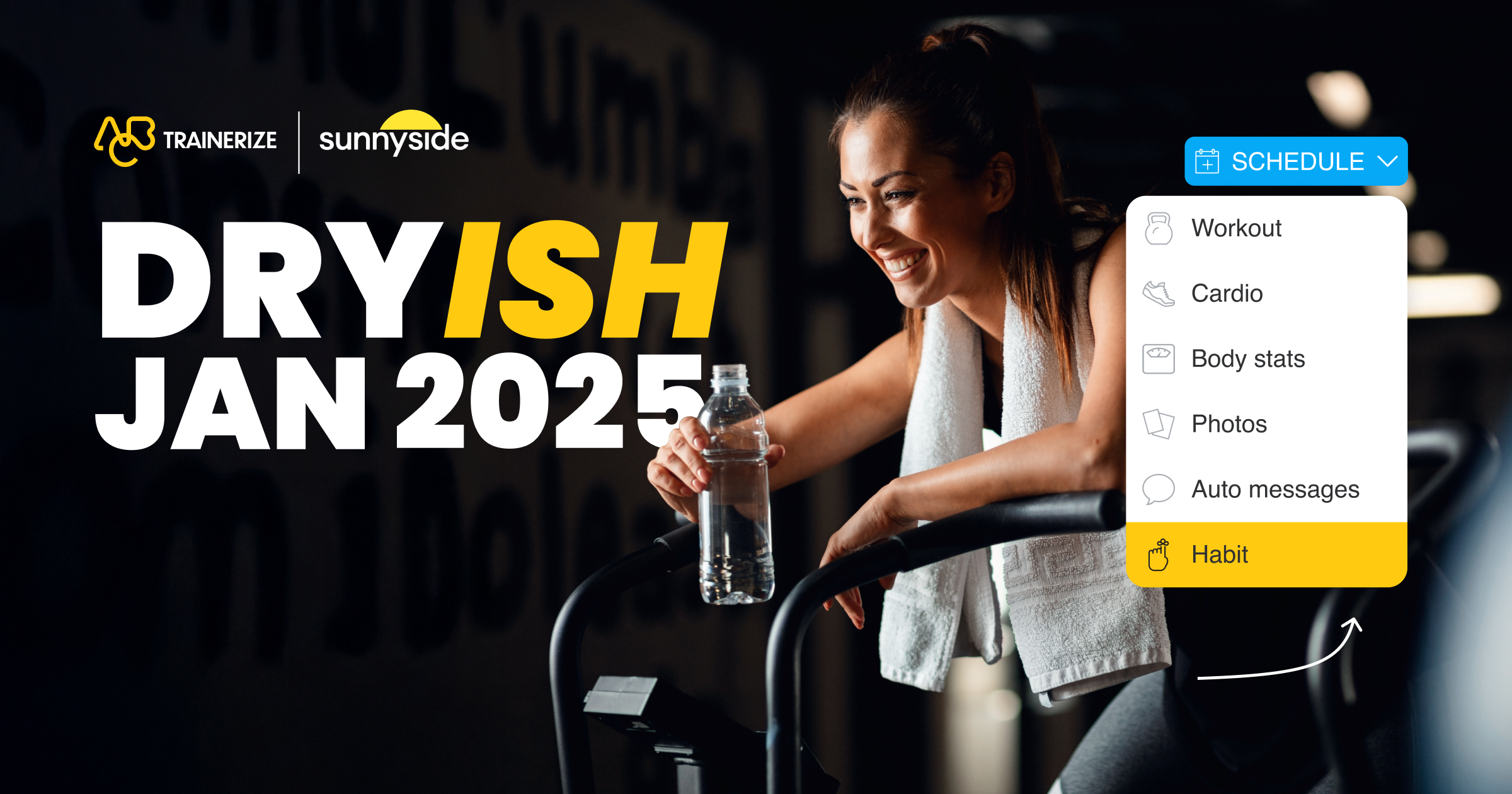 ABC Trainerize x Sunnyside Dryish January Partnership